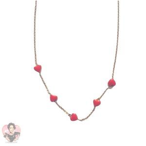 JCREW Bright Hearts Necklace